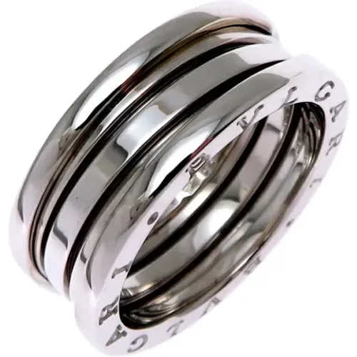 Pre-owned Jewellery, female, , Size: ONE SIZE Pre-owned White Gold rings - Bvlgari Vintage - Modalova