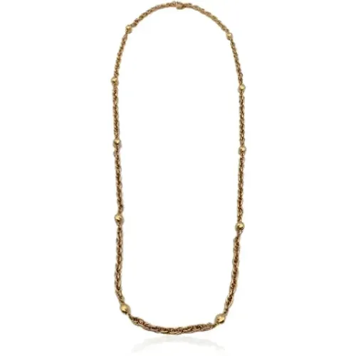 Pre-owned Jewellery, female, , Size: ONE SIZE Pre-owned Metal necklaces - Chanel Vintage - Modalova