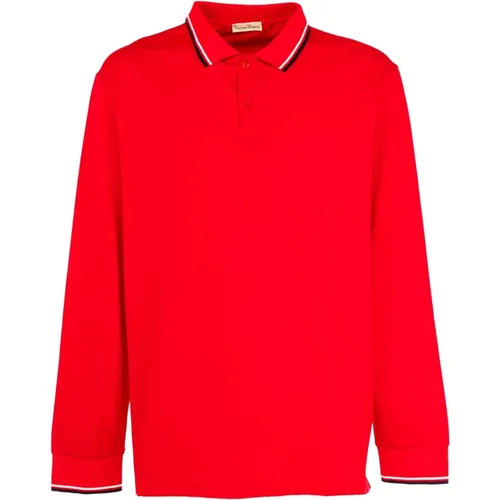 Langarm-Poloshirt für Männer - CASHMERE COMPANY - Modalova