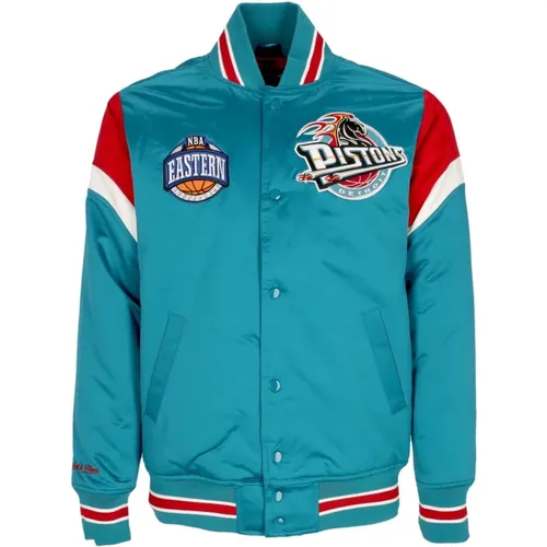 NBA Bomberjacke Detroit Pistons Celebration - Mitchell & Ness - Modalova