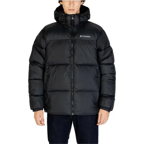 Hooded Jacket Autumn/Winter Collection , male, Sizes: S, XL, L, M - Columbia - Modalova