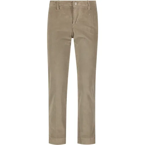 Donatella Crop Women's Chinos , female, Sizes: W26, W25, W30, W27, W28, W31 - Re-Hash - Modalova