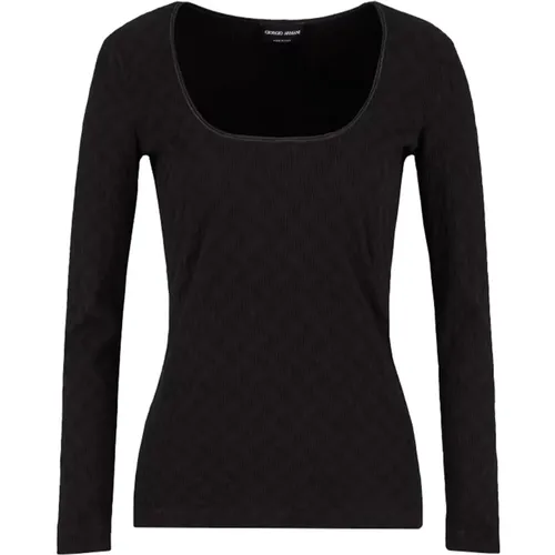 Stylischer Pullover für Männer , Damen, Größe: L - Giorgio Armani - Modalova