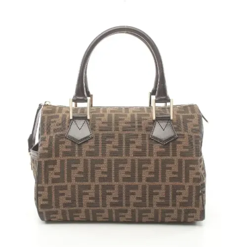 Pre-owned Canvas handbags , female, Sizes: ONE SIZE - Fendi Vintage - Modalova