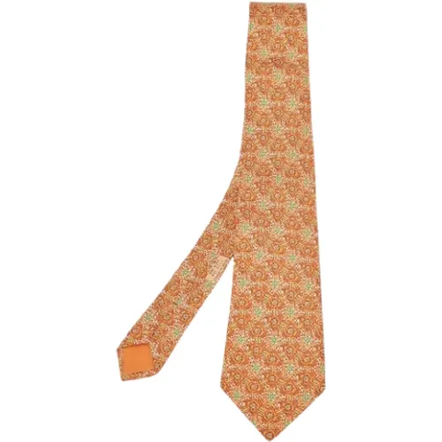 Pre-owned Accessories, male, , Size: ONE SIZE Pre-owned Silk home-office - Hermès Vintage - Modalova