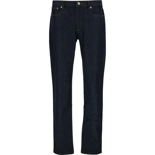 Slim-fit Denim Jeans , Herren, Größe: W31 - A.p.c. - Modalova