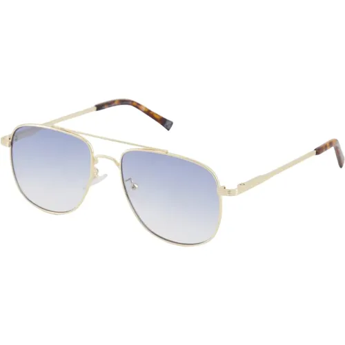 Sunglasses, unisex, , Size: ONE SIZE Gold Charm Sunglasses - Le Specs - Modalova