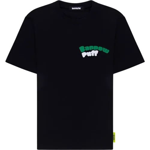 Casual Jersey T-Shirt for Men , male, Sizes: XS - Barrow - Modalova