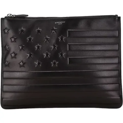 Pre-owned Clutches, female, , Size: ONE SIZE Pre-owned Leather clutches - Givenchy Pre-owned - Modalova