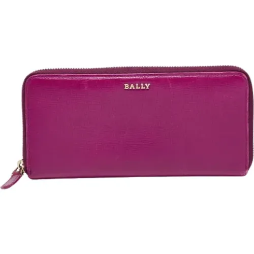 Pre-owned Wallets, female, , Size: ONE SIZE Pre-owned Leather wallets - Bally Pre-owned - Modalova