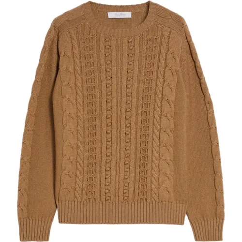 Braune Sweaters für Frauen - Max Mara - Modalova