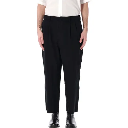 Pleated Chino Pants , male, Sizes: M - Comme des Garçons - Modalova