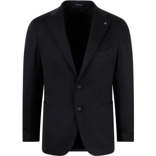 Cashmere Einreihiger Blazer , Herren, Größe: 2XL - Tagliatore - Modalova