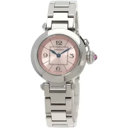 Pre-owned Watches, female, , Size: ONE SIZE Pre-owned Stainless Steel watches - Cartier Vintage - Modalova