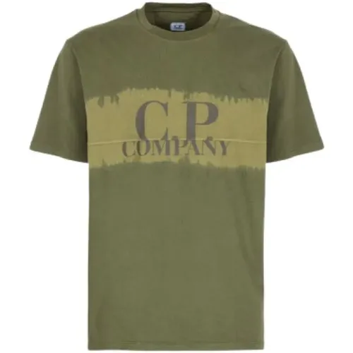 T-Shirt , male, Sizes: S - C.P. Company - Modalova