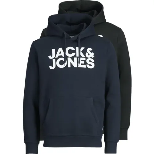 Ultimativer Komfort Hoodie Pack , Herren, Größe: L - jack & jones - Modalova