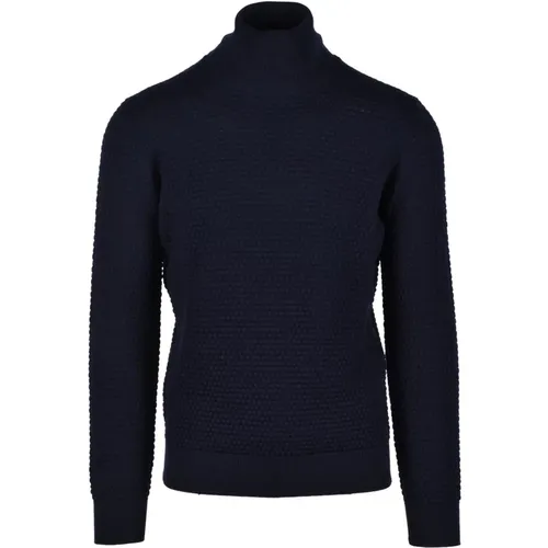 Turtlenecks, male, , Size: 2XL Merino Wool Sweater - Kangra - Modalova