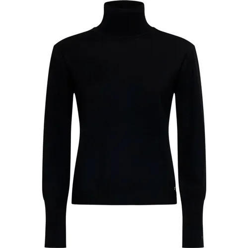 Schwarze Pullover Kollektion , Damen, Größe: L - KAOS - Modalova