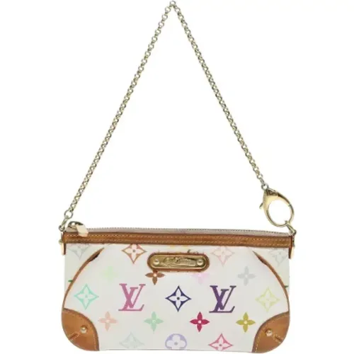 Pre-owned Canvas clutches , female, Sizes: ONE SIZE - Louis Vuitton Vintage - Modalova