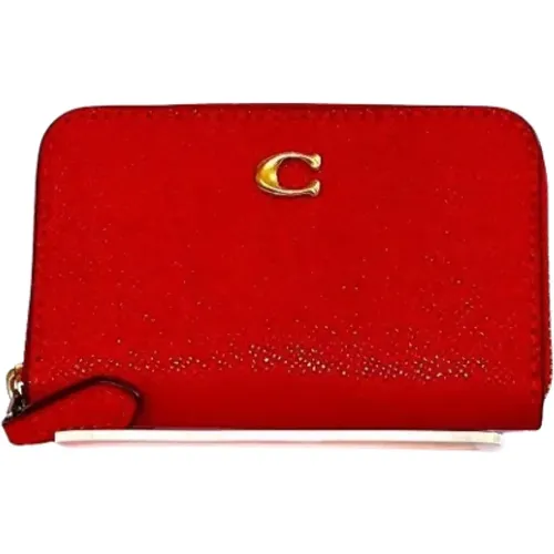 Pre-owned Wallets, female, , Size: ONE SIZE Pre-owned Leather wallets - Coach Pre-owned - Modalova