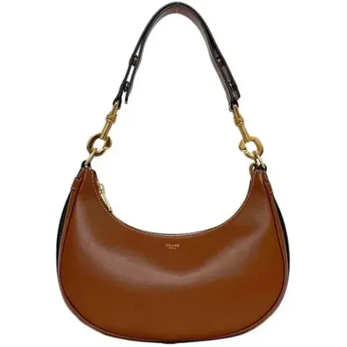 Pre-owned Shoulder Bags, female, , Size: ONE SIZE Pre-owned Leather celine-bags - Celine Vintage - Modalova