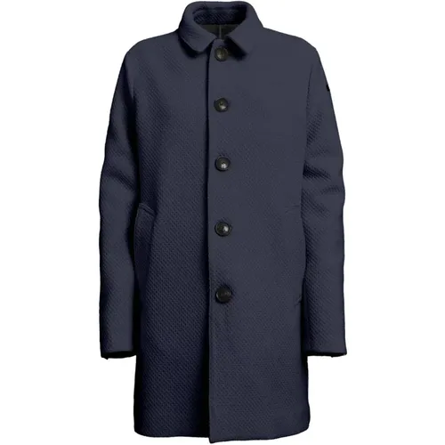 Single-Breasted Coats, male, , Size: 3XL Stylish Light Coat - RRD - Modalova