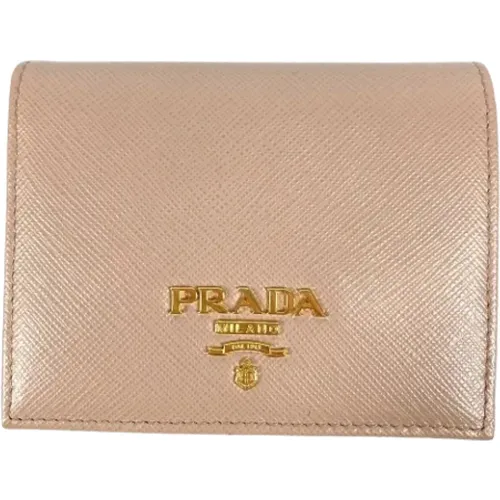 Pre-owned Leather wallets , female, Sizes: ONE SIZE - Prada Vintage - Modalova