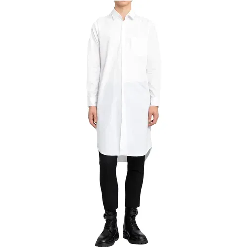 Weißes Klassisches Hemd mit Kragen - Comme des Garçons - Modalova