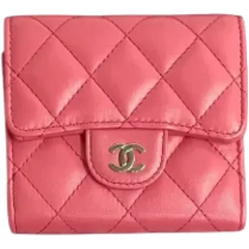 Pre-owned Leather wallets , female, Sizes: ONE SIZE - Chanel Vintage - Modalova