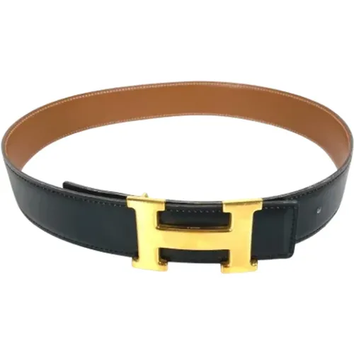 Pre-owned Belts, female, , Size: ONE SIZE Pre-owned Leather belts - Hermès Vintage - Modalova