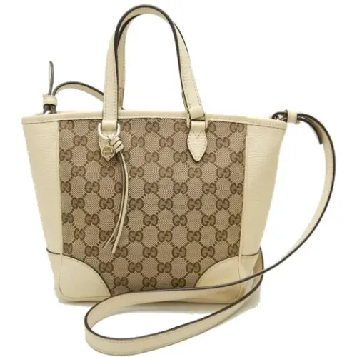 Pre-owned Canvas gucci-bags , female, Sizes: ONE SIZE - Gucci Vintage - Modalova