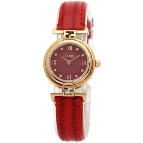 Pre-owned Watches, female, , Size: ONE SIZE Pre-owned Rose Gold watches - Fendi Vintage - Modalova