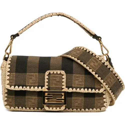 Pre-owned Canvas fendi-bags , female, Sizes: ONE SIZE - Fendi Vintage - Modalova