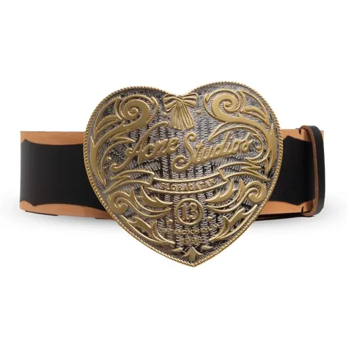 Belts, unisex, , Size: S Heart Buckle Belt - Acne Studios - Modalova