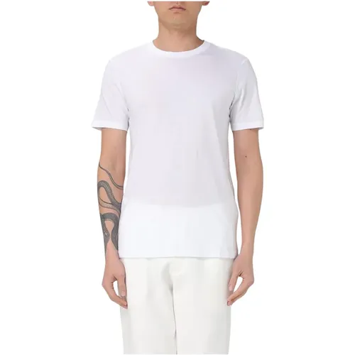 T-Shirts, male, , Size: S Short Sleeve Crew Neck T-Shirt - Armani Exchange - Modalova