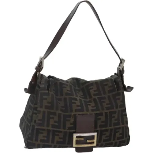 Pre-owned Canvas fendi-bags , female, Sizes: ONE SIZE - Fendi Vintage - Modalova