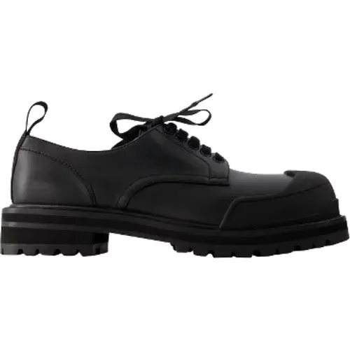 Leather flats , male, Sizes: 9 UK - Marni - Modalova