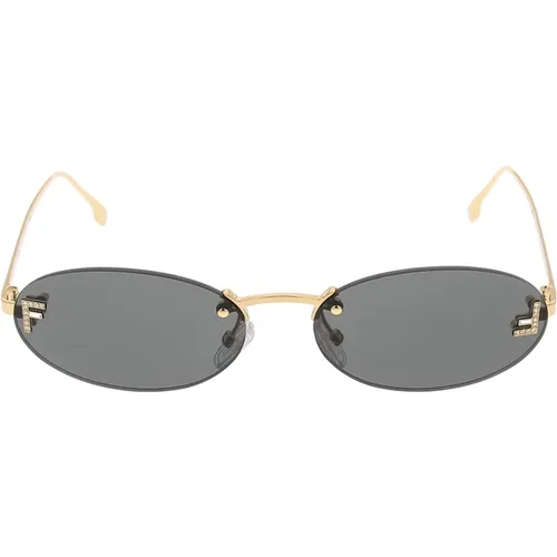 Stylische Sonnenbrille , Damen, Größe: ONE Size - Fendi - Modalova
