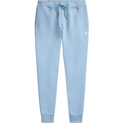 Blaue Jogginghose Regular Fit , Herren, Größe: L - Polo Ralph Lauren - Modalova