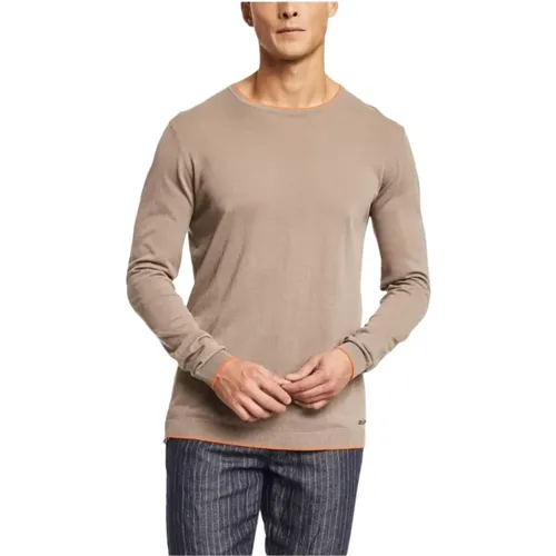 Pullover mit Rundhalsausschnitt , Herren, Größe: 3XL - Gaudi - Modalova