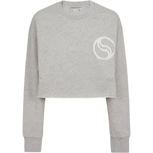 Women's Clothing Sweatshirts Grey Ss24 , female, Sizes: XS - Stella Mccartney - Modalova