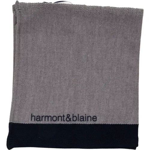 Winter Scarves, male, , Size: ONE SIZE Double-face Scarf - Harmont & Blaine - Modalova