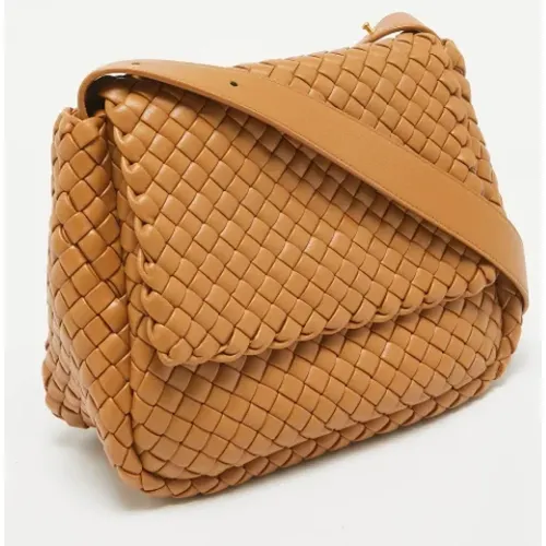 Pre-owned Cross Body Bags, female, , Size: ONE SIZE Pre-owned Leather shoulder-bags - Bottega Veneta Vintage - Modalova