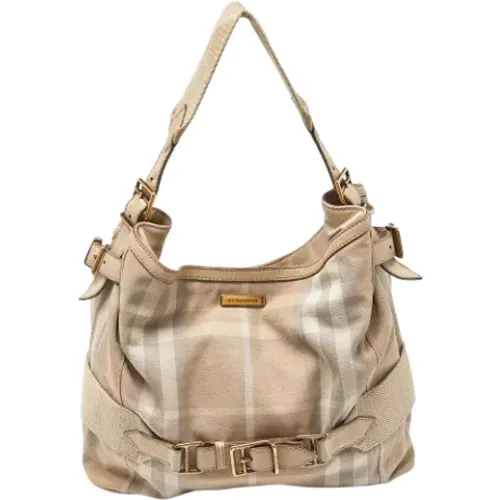 Pre-owned Canvas Handtaschen , Damen, Größe: ONE Size - Burberry Vintage - Modalova