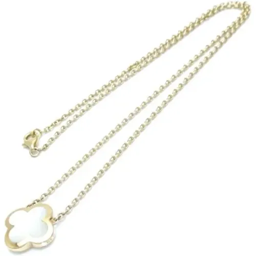 Pre-owned Jewellery, female, , Size: ONE SIZE Pre-owned Gold necklaces - Van Cleef & Arpels Pre-owned - Modalova