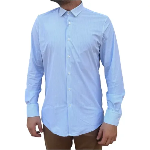 Elegant Shirt with Stretch Fabric , male, Sizes: 2XL, S, 3XL, XL, 4XL, M, 5XL - Liu Jo - Modalova