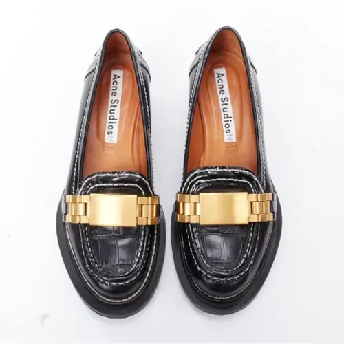 Pre-owned Leder flats - Acne Studios Pre-owned - Modalova