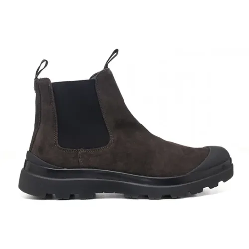 Chelsea Boots, male, , Size: 11 US Men's Suede Beatle Boots - Panchic - Modalova