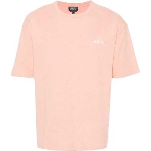 Cotton T-shirt , male, Sizes: L, XL, M - A.p.c. - Modalova