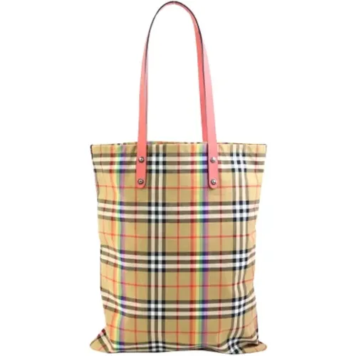 Pre-owned Cotton totes , female, Sizes: ONE SIZE - Burberry Vintage - Modalova